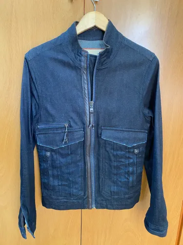 Jaqueta Jeans Slim Masculina Zara