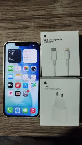 iPhone 13 de 128gb carregador original impecável 