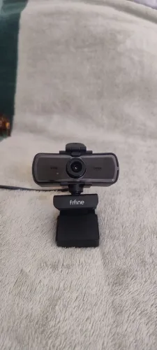 Webcam Fifine K420 Full HD 1080p com Microfone e Tampa de Privacidade