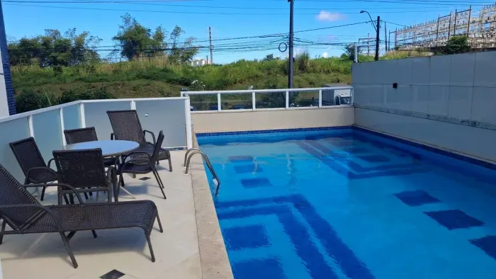Apartamento com 1 dormitório para alugar, 47 m² por R$ 2.840,00/mês - Luís Anselmo - Salva