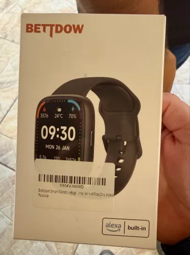 RELÓGIO SMARTWATCH BETTDOW ROXO - NOVO