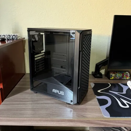Gabinete Gamer Pichau Apus Black