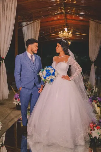 Vestido de Noiva - 2 em 1