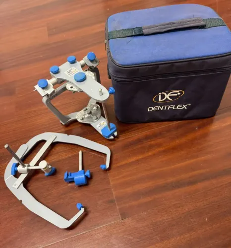 Articulador odontológico Dent-flex semi-ajustavel