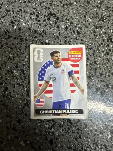 Figurinha copa 2026 christian pulisic extra legend 
