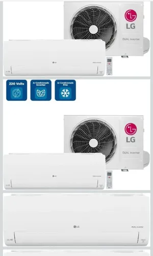 Ar condicionado LG 9000 BTUs novo