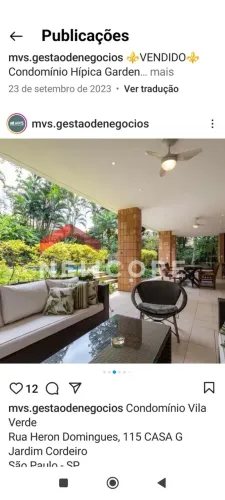 Casa de condomínio em Rua Heron Domingues - Jardim Cordeiro - São Paulo/SP