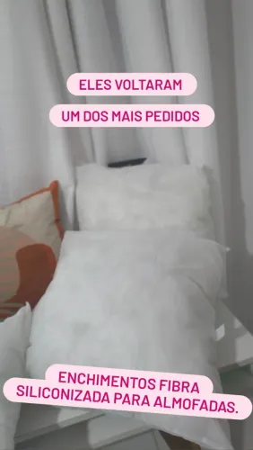 ENCHIMENTOS FIBRA SILICONIZADA PARA ALMOFADAS.