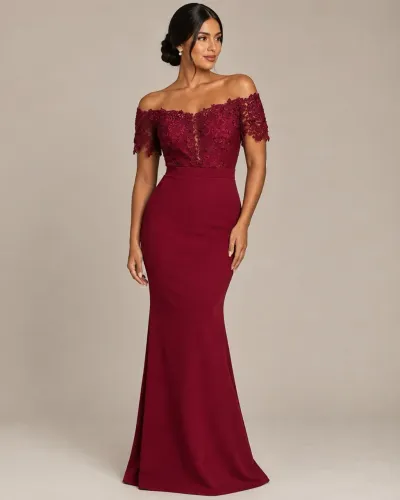 Vestido longo de festa