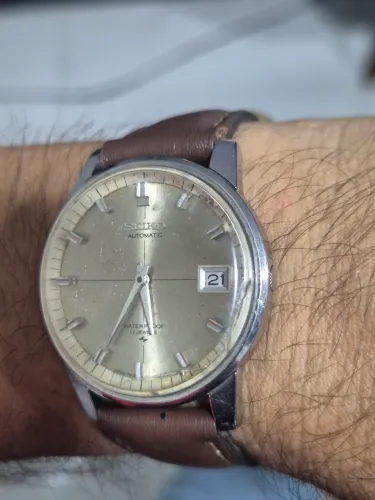 Relógio SEIKO AUTOMÁTICO WATER PROOF 17 RUBIS - REVISADO