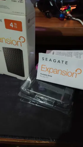 HD Externo Seagate 4TB Novo nunca usado