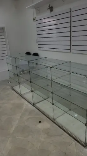 Balcao de vidro para Loja