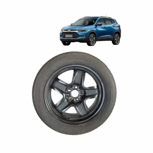 Roda 17 Ferro Chevrolet Tracker Com Pneu 215 55 