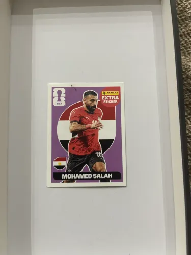 Mohamed Salah Extra Sticker Roxa Copa do Mundo 2026 Panini | R$ 90 | Aceito Propostas