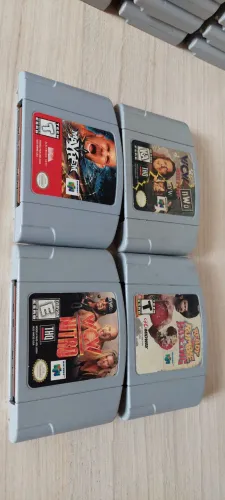 4 jogos originais do Nintendo 64