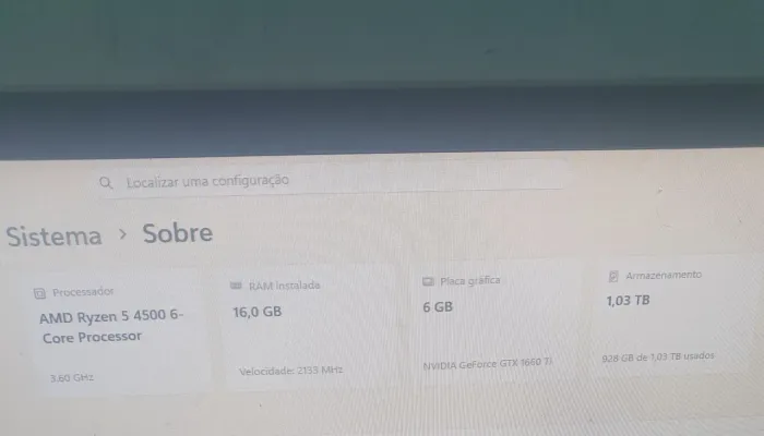 Troco pc gamer por notebook