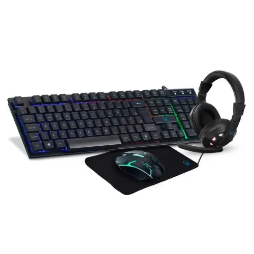 Kit gamer goldentec teclado e mouse 