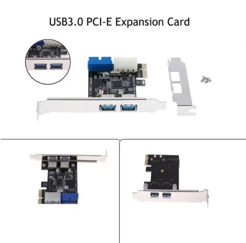 Placa USB 3,0 Pci-e X1