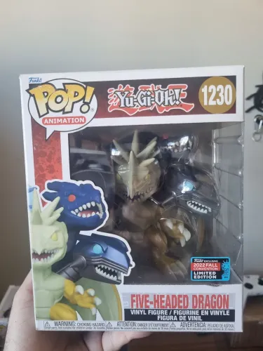 Funko Pop Five headed Dragon Yu gi oh