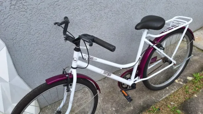 Bicicleta Forss Rose Aro 26 Cor Branco/violeta