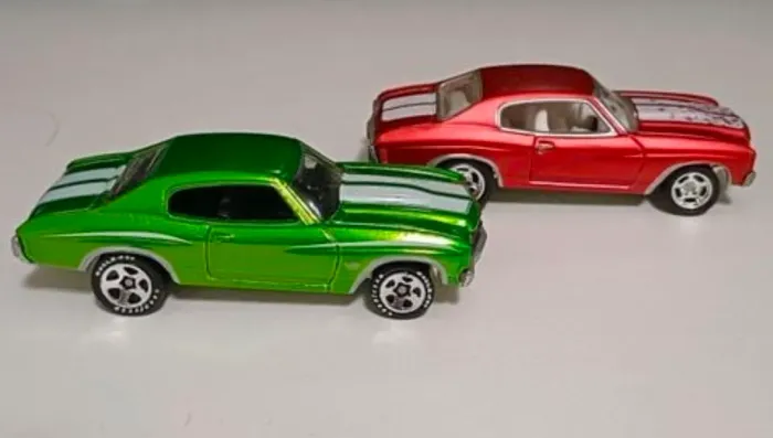 hot wheels 1970 chevelle ss (dupla)