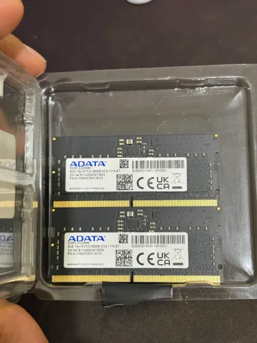 Memoria ram ddr5 2x8 notebook