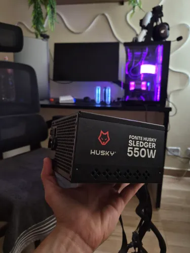fonte 550w 80 plus nova