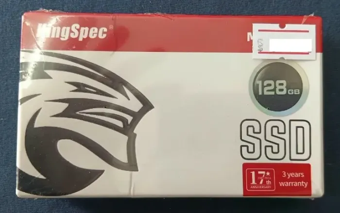 SSD NVMe M.2 KINGSpec 128GB