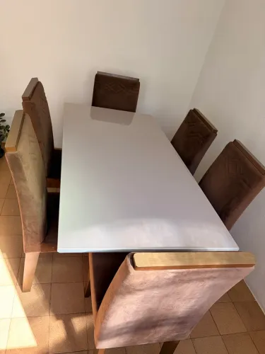 MESA 6 CADEIRAS 1,60m