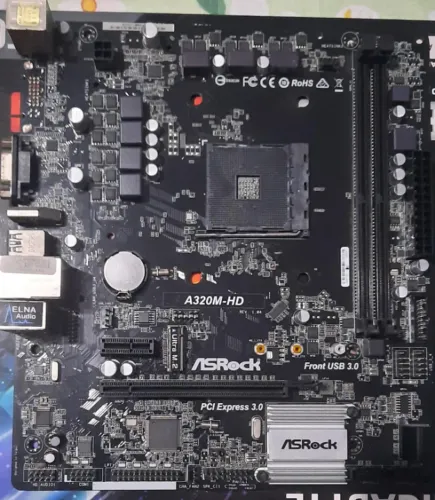 A320MH + Ryzen 5 1600