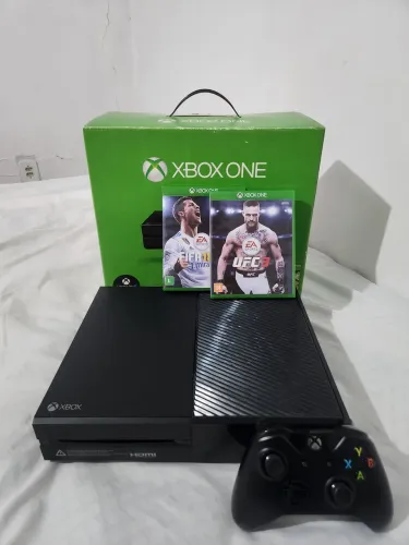 Xbox One 1TB + Controle original ? funcionando perfeitamente