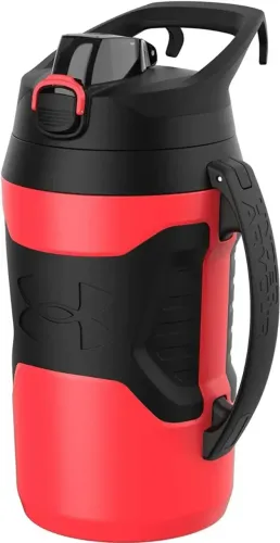 Under Armour Jarro de água esportivo, garrafa de água isolada de 1,8 l com alça Playmaker