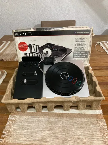 DJ Hero 2 original PS3 na caixa com berço. Envio OLX PAY