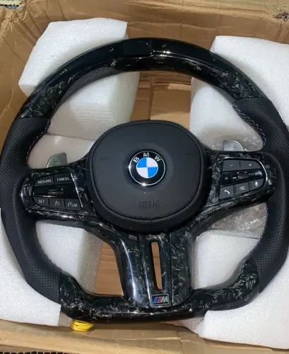 Volante BMW M Performance - Carbono Forjado + Shift Light (G20) 