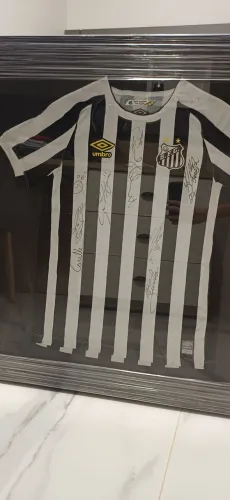 Camisa Santos Umbro Autografada 2023/2024