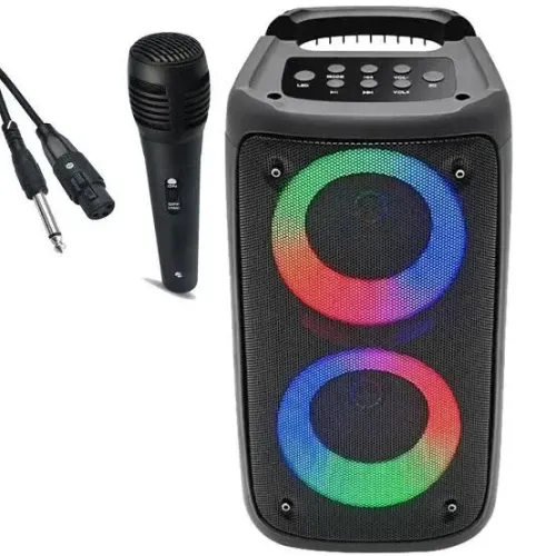 Caixa de som Bluetooth troca de conector limpeza 