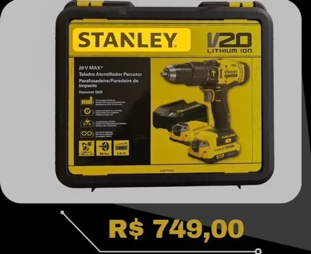 Parafusadeira Stanley