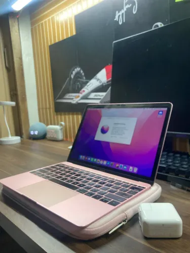 MacBook 12 a1534 2016 Ouro Rose M3 8gb ram 256gb ssd