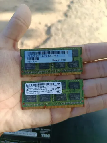Memória Ram 4gb Nootbook ddr3