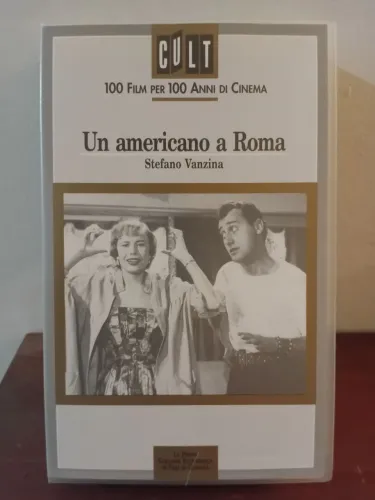 Filme Un americano a Roma VHS importado 