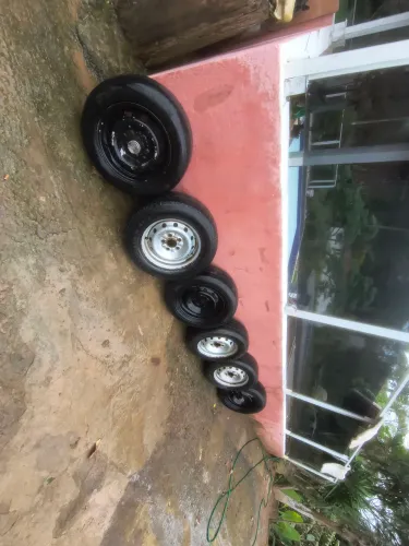 6 rodas da HR todas originais, aro 15