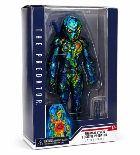Boneco articulado Action Figure Predador Thermal Vision Fugitive Predator Neca