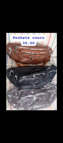 Pochete de couro IMPERMEÁVEL