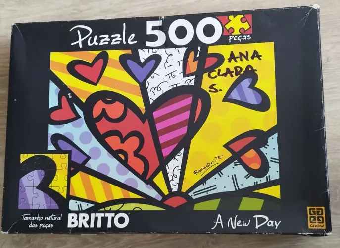Quebra Cabeças Raro Romero Brito/A New Day