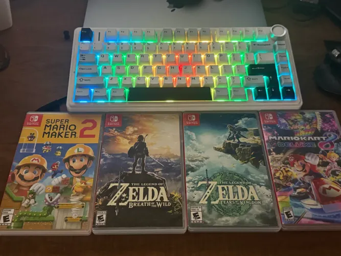 Zelda e Mario Nintendo Switch