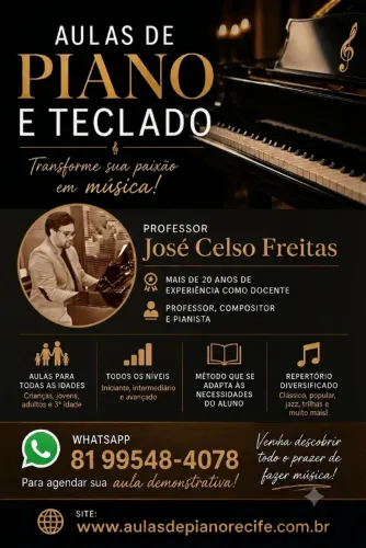Aulas de Piano Recife