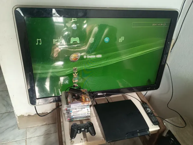 Ps3 destravado+ tv monitor Philips 42 lcd venda ou troca leia o anúncio 