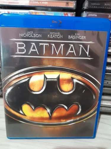 Blu-ray Batman 1989 com Kim Basinger e Jack Nicholson Filme Clássico