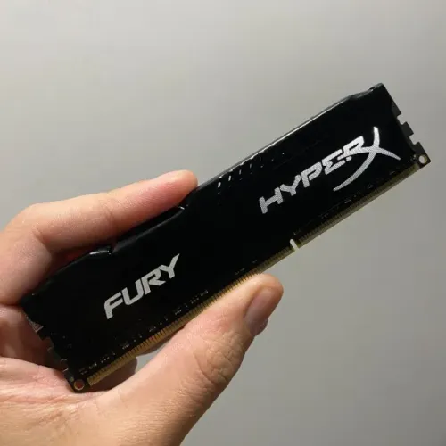 Memória Ram Gamer 8GB DDR3 1600MHz Kingston HyperX Fury Preta HX316C10FB/8 ( 1 x 8GB )