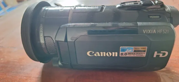 Filmadora Canon VIXIA HF S21 Full HD + Microfone Canon DM-100